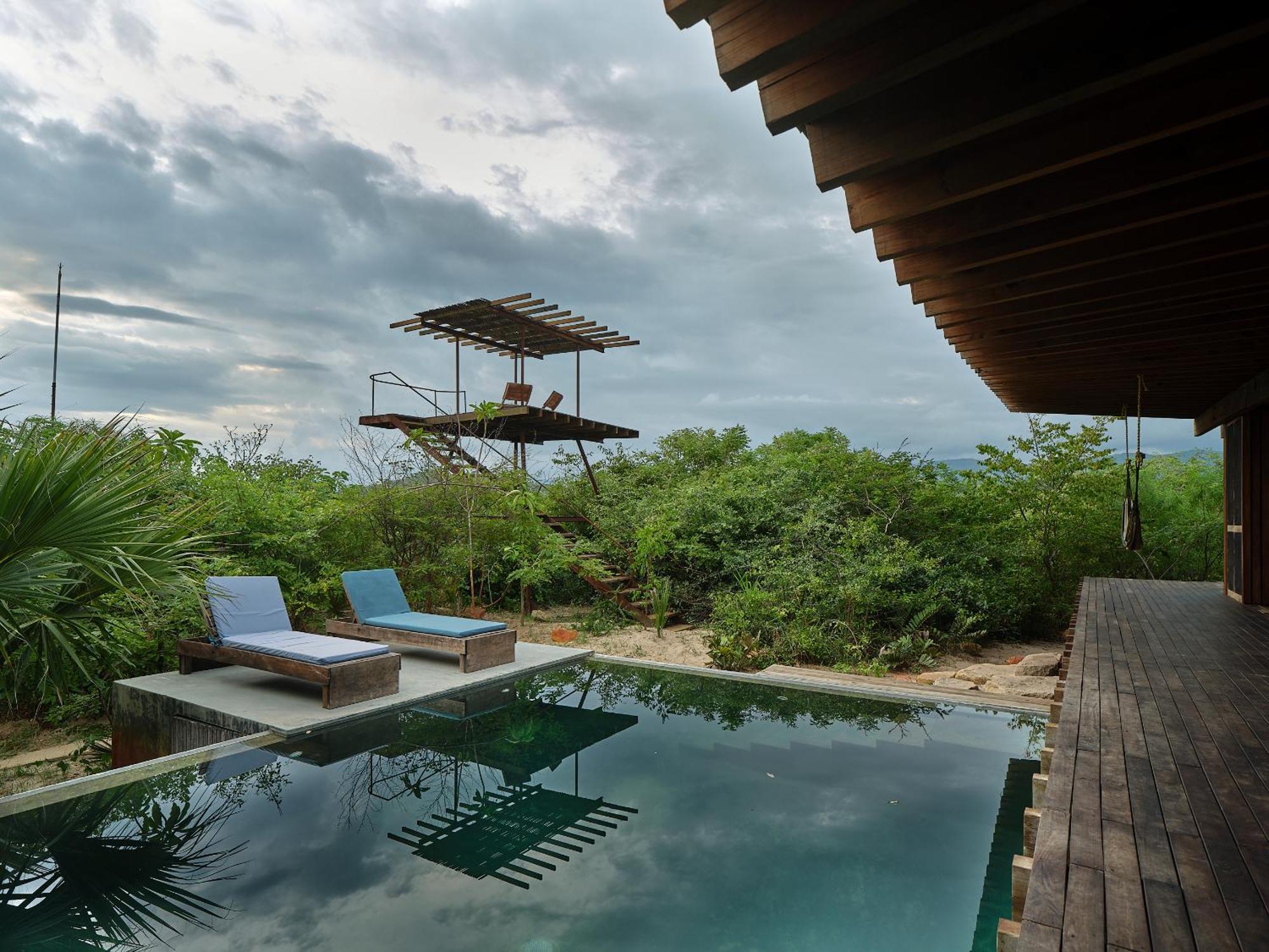 Punta Pajaros Hotel Puerto Escondido  Buitenkant foto